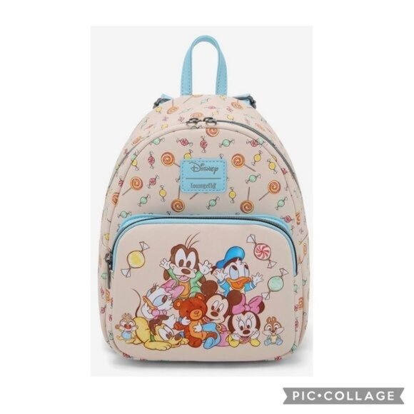 LOUNGEFLY  DISNEY Mickey Mouse & Friends Babies Mini Backpack - Picture 11 of 13